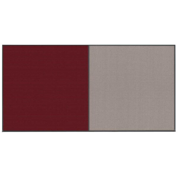 Enclosed Corkboard, 1 Door, 48"x36", 4" Fra